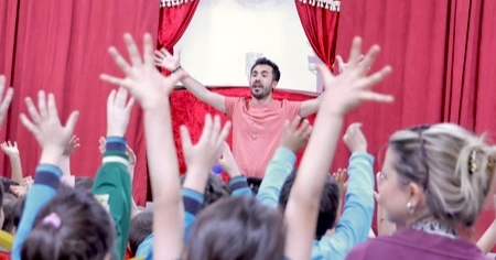 KARAGÖZ GÖLGE OYUNU İLE ÇOCUKLARA ENERJİ TASARRUFU DERSİ